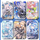 Arknights Keychain Man Card Sleeve Key Chain Women Key Holder Couples Keyring