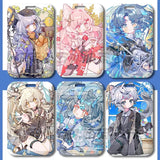 Arknights Keychain Man Card Sleeve Key Chain Women Key Holder Couples Keyring