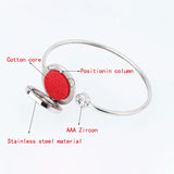 Aromatherapy Bracelet Diffuser Jewelry Tree of Life Flower