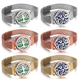 Aromatherapy Bracelet Diffuser Stainless Steel Watch