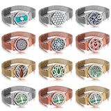 Aromatherapy Bracelet Diffuser Stainless Steel Watch