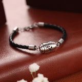 Aromatherapy Diffuser Bracelet Stainless Steel Locket Leather Bracelet