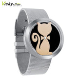 Stainless Steel Aromatherapy Diffuser Locket Bracelet with Pads