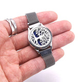 Aromatherapy Locket Bracelet Stainless Steel Essential Oil Diffuser