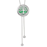 Aromatherapy Necklace Essential Oil Diffuser Stainless Steel Locket