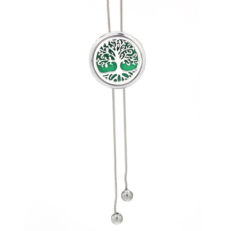 Aromatherapy Necklace Essential Oil Diffuser Snake Chain Locket