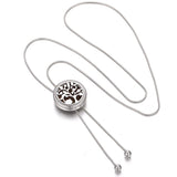 Aromatherapy Necklace Essential Oil Diffuser Stainless Steel Locket