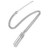 Aromatherapy Necklace Stainless Steel Perfume Essential Oil Locket Pendant