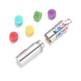 Aromatherapy Necklace Stainless Steel Perfume Essential Oil Locket Pendant