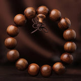 African Flower Pear Bead Bracelet Men Women Cat's Eye Grain Bracelet