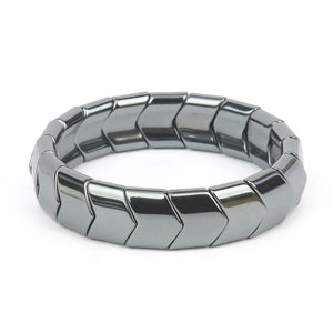 Arrow Hematite Bracelets Men Weight Loss Health Care Stretch Bracelet