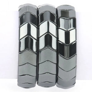Arrow Hematite Bracelets Men Weight Loss Health Care Stretch Bracelet