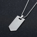 Arrow Pendant Necklace Chain Hip Hop Rock Jewelry Gift