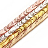 Hematite Rose Natural Stone Spacer Beads 7mm 15''