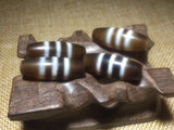 Fengshui Ji 11x28mm Dzi Beads Amulet Loose Beads