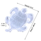 Crystal Epoxy Sea Turtle Silicone Mold Hanging Ornament
