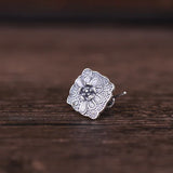 Art Deco 925 Silver Women Semi Mount Pendant for Amber Agate Pearl