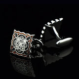 Enamel French Cufflinks Cuff Nails Men's Shirt Cuff Buttons