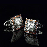 Enamel French Cufflinks Cuff Nails Men's Shirt Cuff Buttons
