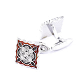 Enamel French Cufflinks Cuff Nails Men's Shirt Cuff Buttons
