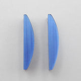 Artificial Cymophane Earrings Beads Pair for DIY Jewelry Making