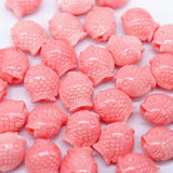 Pink Coral Strawberry Beads 10x12mm for Jewelry Making