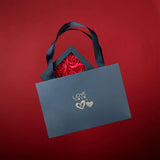 Eternal Rose Jewelry Set Case Wedding Gift