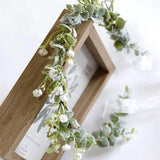 Artificial Flower Wreath Headband Hair Pieces for Women Wedding Wear