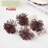 10PCS Tennis Claw Chrysanthemum Head Wedding Flower Wall DIY Decoration