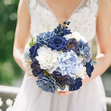 Artificial Flowers Dusty Flowers Combo for DIY Wedding Bridal Bouquets