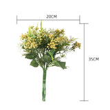 Artificial Plant Babysbreath Berries Home Wedding Decor