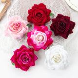Silk Red Rose Artificial Flowers 10Pcs Home Decoration DIY Craft Wedding