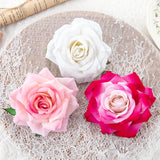 Silk Red Rose Artificial Flowers 10Pcs Home Decoration DIY Craft Wedding