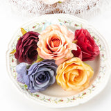 Silk Roses Heads Wedding Flowers Home Party Decor