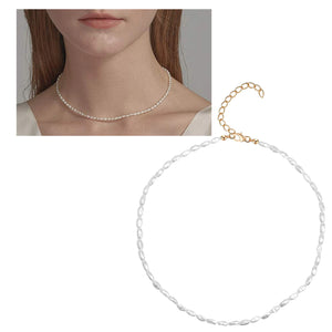 Vintage Dainty Choker Pendant Metal Collar 40cm