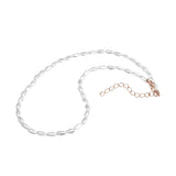 Vintage Dainty Choker Pendant Metal Collar 40cm