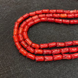 Red Coral Stone Beads for Jewelry Making DIY Bracelet Necklace