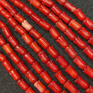 Red Coral Stone Beads for Jewelry Making DIY Bracelet Necklace