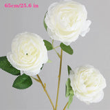 Artificial Rose Flower Wedding Dress Up Accessories