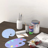 Artist Paint Palette Resin Mold Oval Palette Silicone Mould