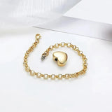 Ash Urn Bracelet Stainless Steel Cremation Funeral Urn Bangle for Ashes