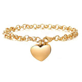 Ash Urn Bracelet Stainless Steel Cremation Funeral Urn Bangle for Ashes