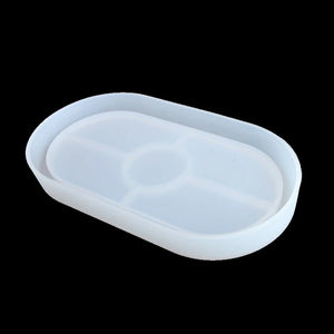 Silicone Mold for Ashtray Coaster Tray Epoxy Resin Craft