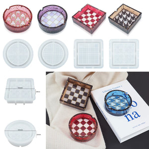 Round Ashtray Epoxy Resin Mold for DIY Home Decoration