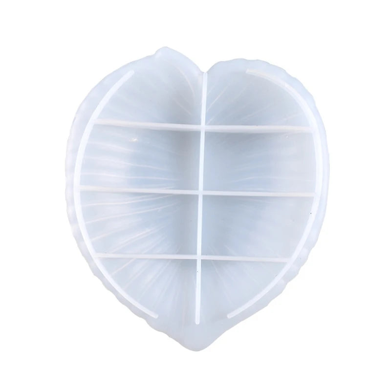 Silicone Resin Ashtray Holder Mould Leaf Casting Mold DIY Craft Home Decoration