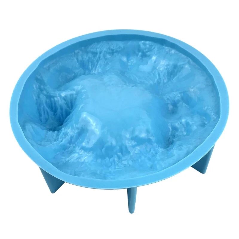 Iceberg Shaped Ashtray Silicone Mold for Home Decor