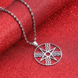 Ashur Pendant Necklace Assyrian Aramean Chain