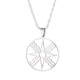 Ashur Pendant Necklaces for Women Men Jewelry Assyrian Aramean Chain