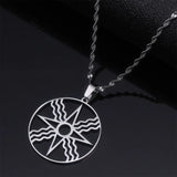 Ashur Pendant Necklace Assyrian Aramean Chain