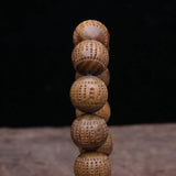 Classic Sandalwood Men's Bracelet Buddhism Carving